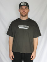 Boxy Tee - Washed Black